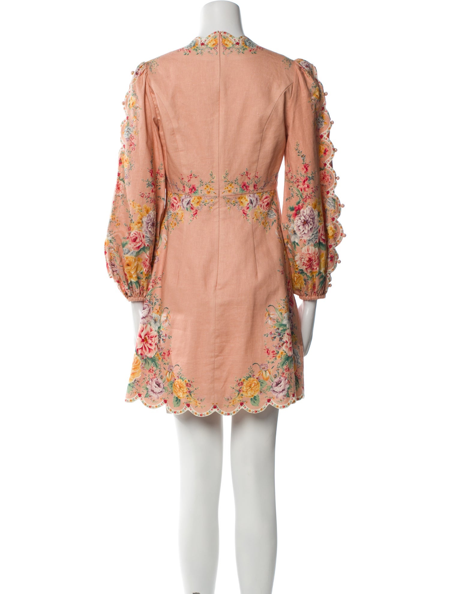 Zimmermann Linen Mini Dress